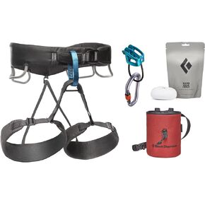 BLACK DIAMOND Equipment Momentum Harness - Men's Package - Anthracite - Extra Small