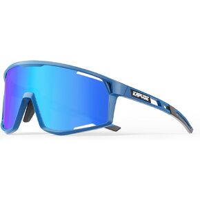 KAPVOE Polarized Cycling Glasses Sports Sunglasses Men Women Outdoor MTB Baseball Glasses UV400 Cycling Eyewear