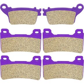 ECCPP Brake Pads Fit for Honda CBR1000RR 2006-2011, for Honda CBR600RR 2007-2011, FA436 Front and Rear Replacement Brake Pads Kits