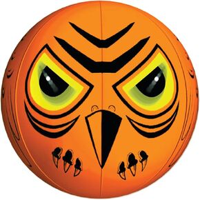 Bird-X T Moving 3-D Giant Inflatable Owl Decoy Terror Eyes, Orange/Black