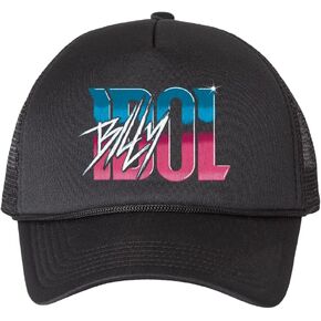 Billy Idol Logo Trucker Hat - Amazon Exclusive, One Size