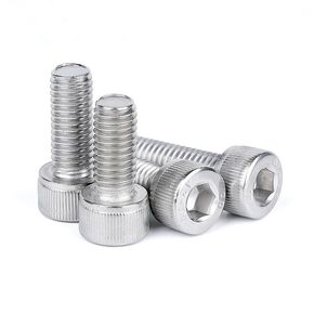M3-0.5 * 25mm Socket Head Cap Screw Metric, 304 Stainless Steel Socket Bolt, Full Thread, Allen Hex Drive, Bright Finish, Machine Thread, Coarse Thread UNC, (M3×25mm(50pcs))