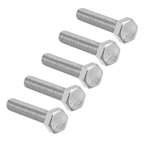 uxcell M6x90mm Hex Bolts 304 Stainless Steel Hexagon Screw Bolt 5pcs