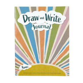 Really Good Stuff 12Pk BOHO Draw and Write Journals