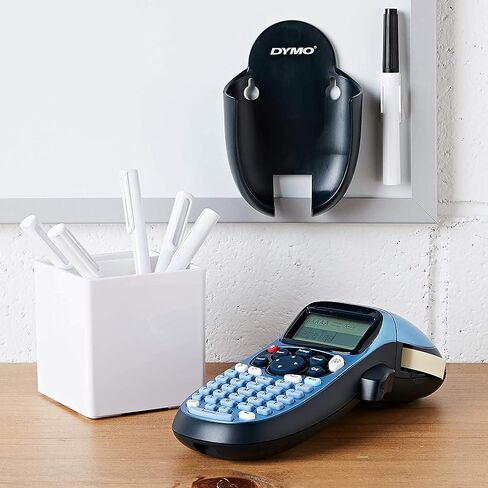 Dymo LetraTag LT-100T Labelmaker | Portable Label Printer with QWERTY Keyboard | Silver | Ideal for The Office or at Home in Saudi Arabia