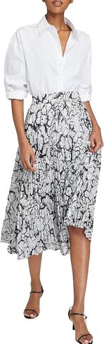 Club Monaco Women's Printed Pleat Skirt in Saudi Arabia