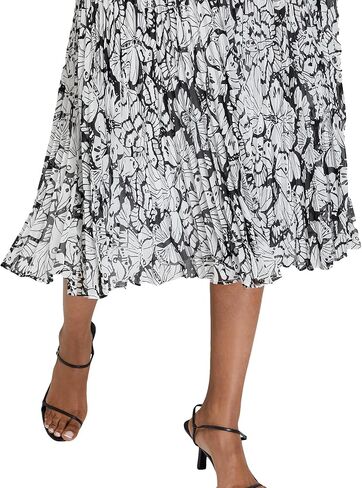 Club Monaco Women's Printed Pleat Skirt in Saudi Arabia
