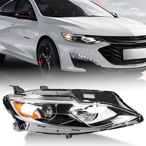 AUTNZE Headlight assembly Compatible With 2019 2020 2021 2022 2023 Chevrolet Malibu xl (Low) assembly replacement in Saudi Arabia