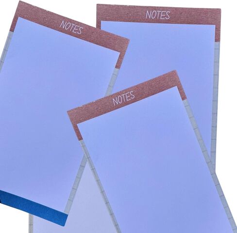 Hotel Notepads, Notepads for Hotel Room, Total 1250 Sheets ( 50 individual pads, 25 sheets per pad) Size 3.5 inch width by 6 inch length, Best for Hotels, Motels, Resorts and Offices. in Saudi Arabia