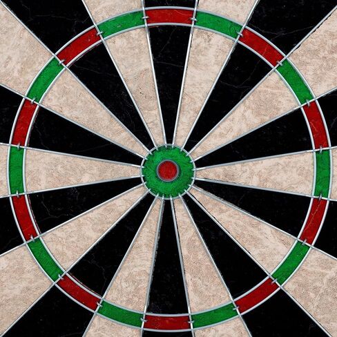 Trademark Global Dart Board Cabinet Set - Chicago Blackhawks Logo Dart Board with 6 Steel Tip Darts, Scoreboard, Hanging Wood Cupboard in Saudi Arabia