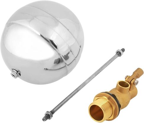صمام الكرة العائمة، G3/4 "DN20 الفولاذ المقاوم للصدأ صمام الكرة العائمة قابل للتعديل الذكور الموضوع التحكم في التدفق صمام الاستشعار تعويم لمضخة خزان المياه in Saudi Arabia