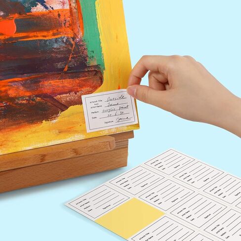 لوحات قماشية من Magicfly، 5x7، 8x10، 9x12، 11x14 مجموعة من 28 لوحة قماشية للرسم، 100% قطن، مع ملصقات ملصقات ولوحة MDF الأساسية، للطلاء الأكريليك، والطلاء الزيتي وسائط فنية جافة ورطبة in Kuwait