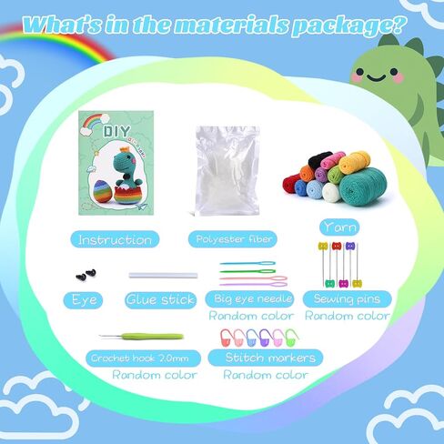 SAMLMAP Crochet Kit for Beginners Adults, Learn to Crochet Kit with Step-by-Step Video Tutorials Amigurumi Animals Kit Octopus Whale Dog and Plants Tulips Sun Flowers in Saudi Arabia