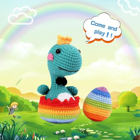 SAMLMAP Crochet Kit for Beginners Adults, Learn to Crochet Kit with Step-by-Step Video Tutorials Amigurumi Animals Kit Octopus Whale Dog and Plants Tulips Sun Flowers in Saudi Arabia