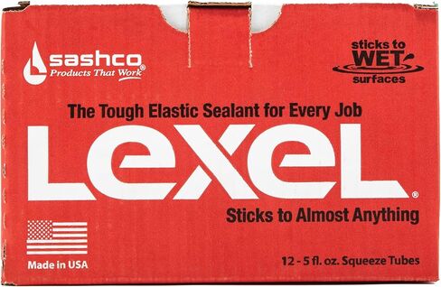 Sashco 13033 5oz Sealants White Lexel Adhesive Caulk, 5-Ounce, 5 Oz. in Saudi Arabia