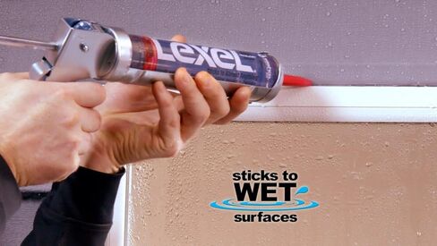 Sashco 13033 5oz Sealants White Lexel Adhesive Caulk, 5-Ounce, 5 Oz. in Saudi Arabia