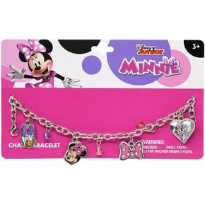 Disney Charm Bracelet with Metal Charms and Jelly Faceted Beads (Minnie) in Kuwait