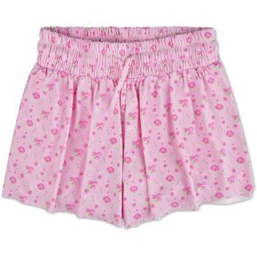iscream Big Girls Butterfly Style Overlap Side Swing Fabric Shorts Collection - Vintage Florals in Saudi Arabia