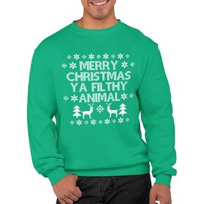 Ugly Christmas Sweatshirts for Adults Funny Holiday Season Crewnecks with Movie Quotes and Designs in Saudi Arabia