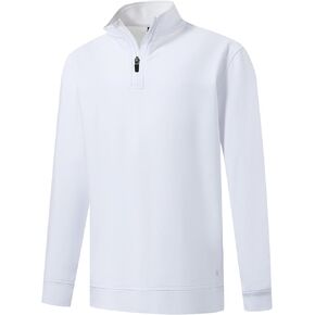 M MAELREG Boys Long Sleeve Quarter Zip Pullover Fleece Warmth Mock Neck Solid Youth Sweatshirt Winter Clothes for Kids in Saudi Arabia