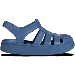 صندل Adidas Originals Superstar - مرحلة ما قبل المدرسة للأولاد (JI2800، Focus Blue/Focus Blue) in Saudi Arabia