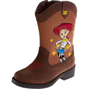 أحذية ديزني للأولاد من Toy Story Western Boots Woody Jessie the Yodeling Cowgirl Boot Classic Ranch Western (طفل صغير) in Kuwait