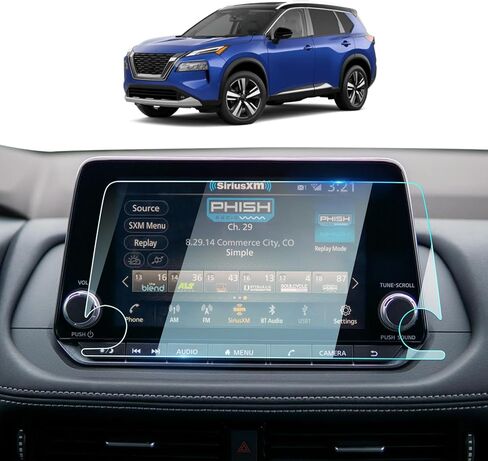BIXUAN 2022 2023 Wrangler JL Screen Protector Design for 2018-2023 Wrangler/2020-2023 Gladiator 7 inch Touch Screen 9H Hardness Glass Wrangler Accessories 2023 Gladiator JT Screen Protective Film in Kuwait