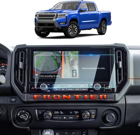 BIXUAN 2022 2023 Wrangler JL Screen Protector Design for 2018-2023 Wrangler/2020-2023 Gladiator 7 inch Touch Screen 9H Hardness Glass Wrangler Accessories 2023 Gladiator JT Screen Protective Film in Kuwait