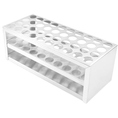 RUIAN Test Tube Holder Acrylic Lab Stand Rack 18-Well 17mm Diameter for 10ml Centrifuge Tubes Clear in Kuwait