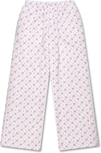 iscream Big Girls Silky Soft Pretty Print Plush Fleece Pants - Vintage Florals Collection in Saudi Arabia