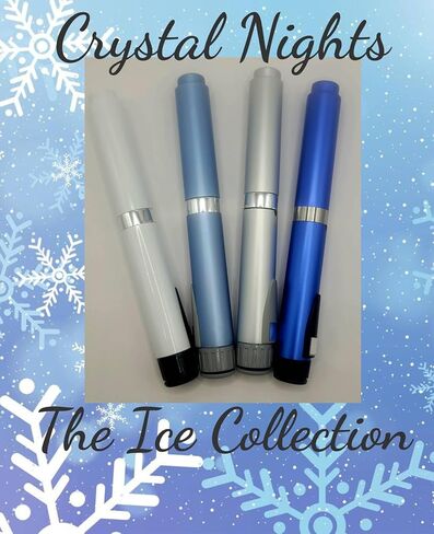 V2 حاقن قلم بحثي شخصي قابل لإعادة الاستخدام مكون من 60 وحدة (مجموعة الثلج) in Kuwait