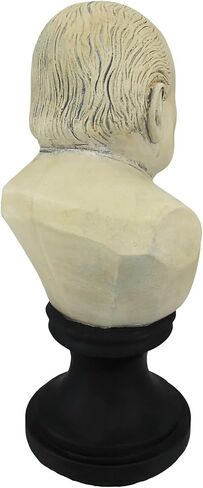 Things2Die4 Molded Plaster Winston Churchill with Cigar Bust Statue in Saudi Arabia