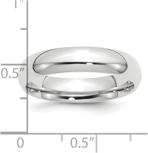 JewelryWeb خاتم الزفاف البلاتيني المريح - خاتم الزفاف للنساء والرجال بأحجام متنوعة in Kuwait