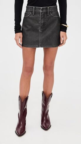 تنورة قصيرة للسيدات من الجلد الصناعي من Good American من فترة التسعينيات in Kuwait