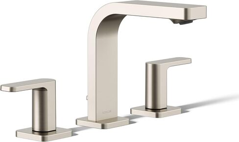 KOHLER 23484-4-2MB Parallel® Widespread 1.2 GPM صنبور حوض الحمام، نحاس حديث مصقول نابض بالحياة in Saudi Arabia