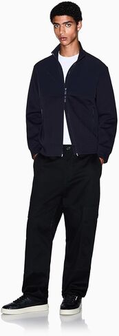 Armani Exchange mens Full Zip Cotton Sweatshirt in Saudi Arabia