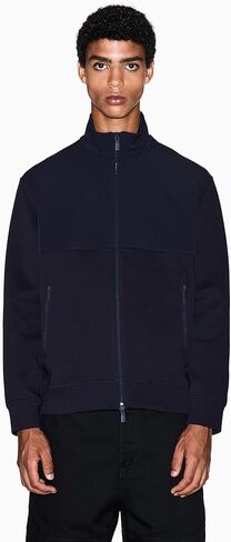 Armani Exchange mens Full Zip Cotton Sweatshirt in Saudi Arabia
