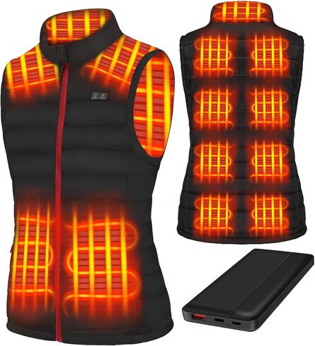 Women's Lightweight Heated Vest with Battery Pack Warming Heated Vest for Women in Saudi Arabia