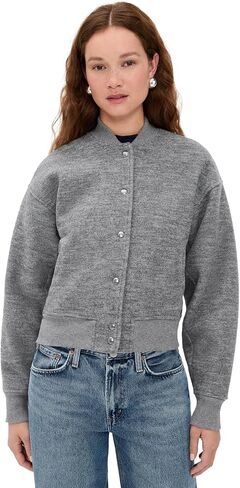 Madewell Women's Snap Front Bomber Jacket in Saudi Arabia