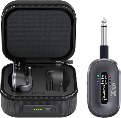 Xvive A58 Wireless Guitar System with 5.8GHz Transmitter and Receiver in Saudi Arabia