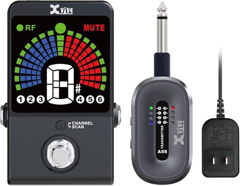 Xvive A58 Wireless Guitar System with 5.8GHz Transmitter and Receiver in Saudi Arabia