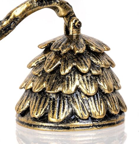 We Moment Candle Snuffer، طفاية شموع بمقبض طويل، طفاية لهب فتيل على الطراز القديم لإخماد لهب الشمعة بأمان، ملحق طفاية شموع على شكل سنجاب من كوز الصنوبر لمحبي الشموع in Kuwait