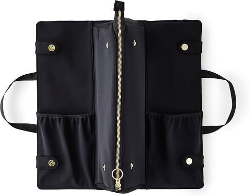 KUSSHI Hair Tools Bag - Oprah’s Favorite Things Winner - Neoprene Hair Tools Travel Bag & Hair Accessories Organizer Case (Black) in Saudi Arabia