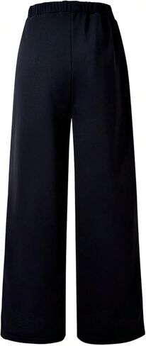 OYOANGLE البنات كتلة اللون مخطط الهيب هوب السراويل الترنك مرونة الخصر واسعة الساق Sweatpants Y2K السراويل الفضفاضة in Saudi Arabia