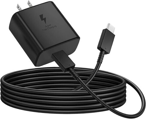 25W USB-C Charger Super-Fast-Charging Fit for Samsung Galaxy-Tab S9 FE+ Plus SM-X710/X716B, SM-X810/X816B, SM-X510/X516B,SM-X610/X616B Tablet Type C Power Adapter Charging Cord Cable 6.6FT Replacement in Kuwait