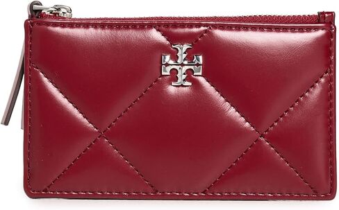 Tory Burch Women's Kira Diamond Quilt Zip Card Case in Saudi Arabia