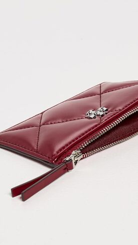 Tory Burch Women's Kira Diamond Quilt Zip Card Case in Saudi Arabia