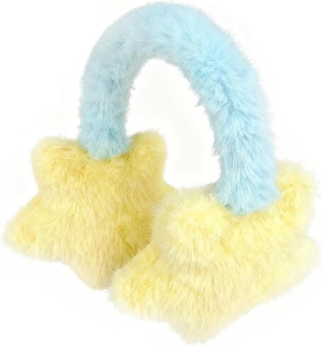 Ear Muffs for Winter Women Men, Winter Fluffy Earmuffs for Womens, Adjustable Star Ear Muffs, Ear Warmers for Men Women in Saudi Arabia