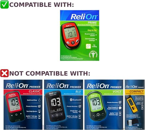 عدد 100 شريط اختبار برايم، لا يتطلب أي ترميز - مراقبة دقيقة - رعاية - للاستخدام مع أجهزة قياس برايم in Kuwait