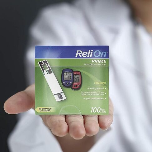 عدد 100 شريط اختبار برايم، لا يتطلب أي ترميز - مراقبة دقيقة - رعاية - للاستخدام مع أجهزة قياس برايم in Kuwait